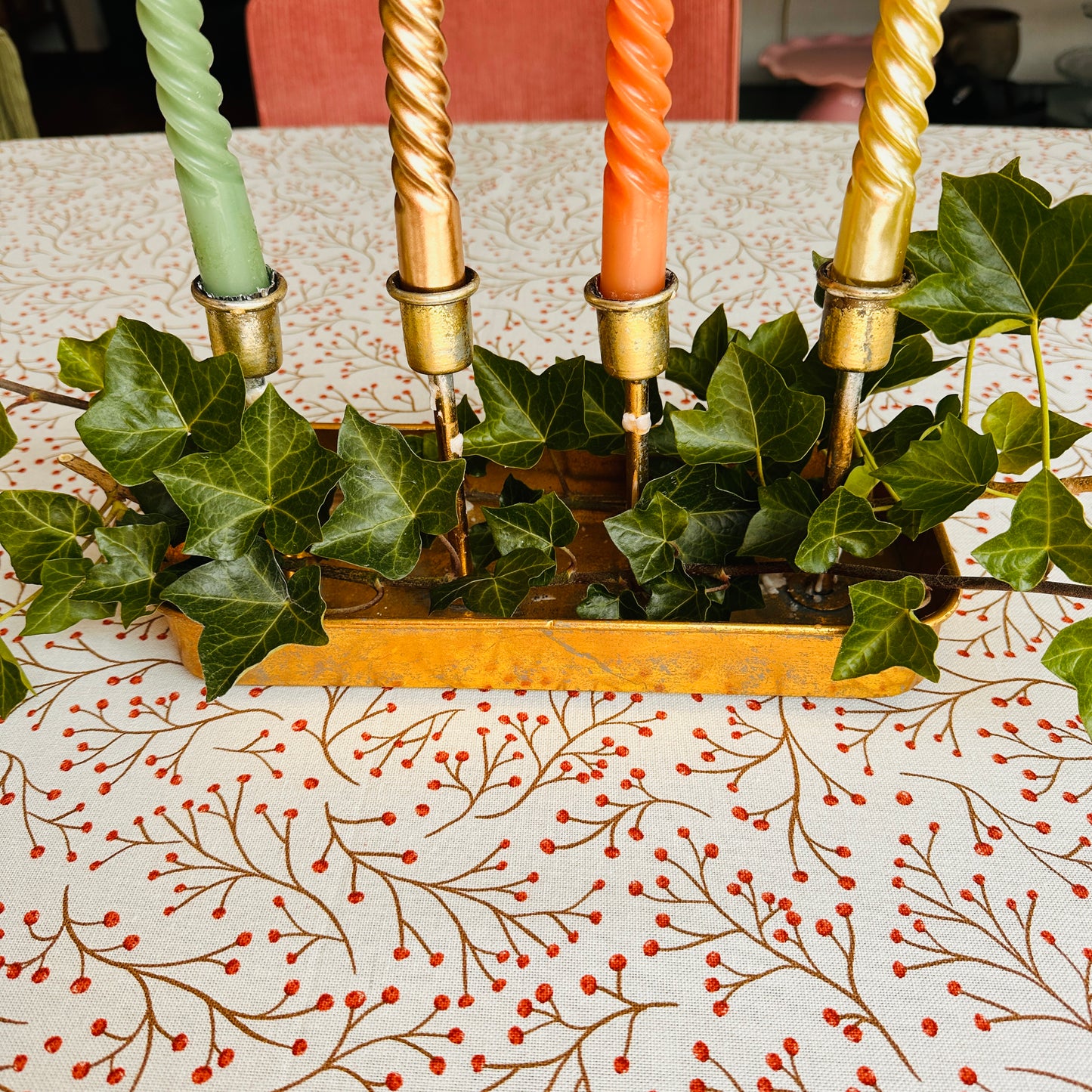 NIEUW!!! SERVETTEN TAKJE MET RODE BESJES