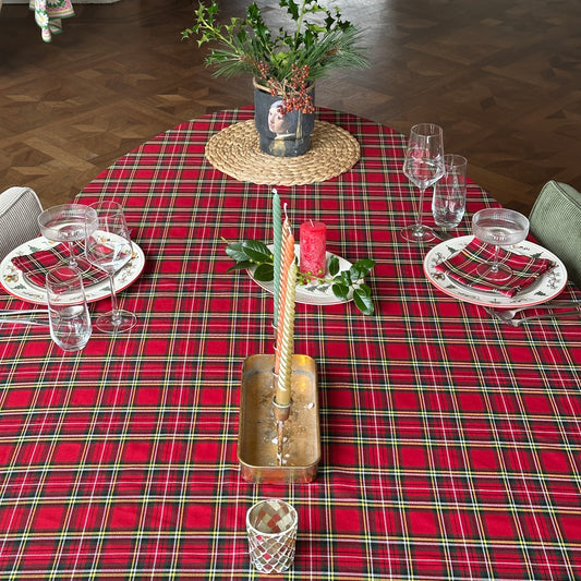 TAFELKLEED RODE KERST RUIT