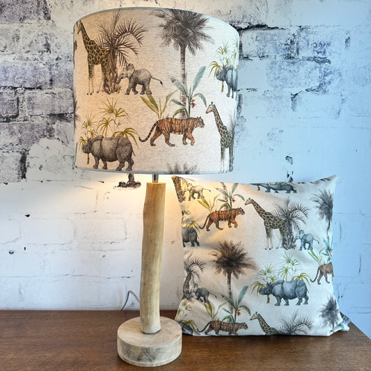 NIEUW!!!! KINDER LAMPENKAP JUNGLE VRIENDJES