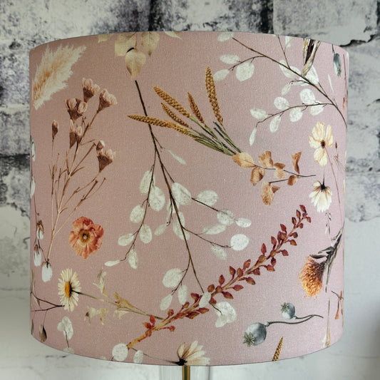 LAMPENKAP ROMANTISCHE DROOGBLOEMEN