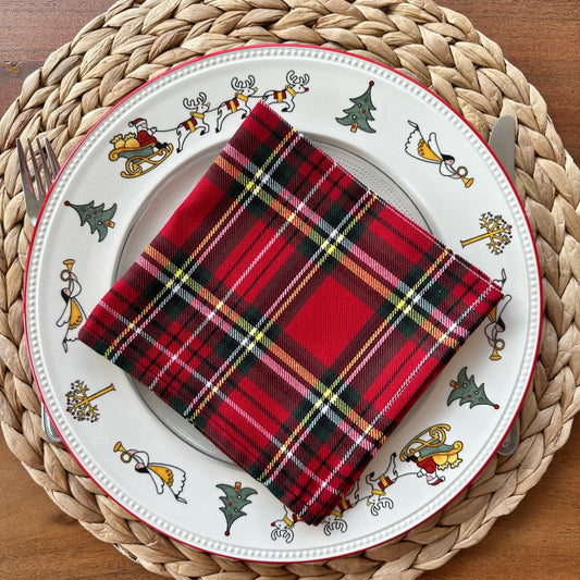 NIEUW!!! SERVETTEN RODE KERST RUIT