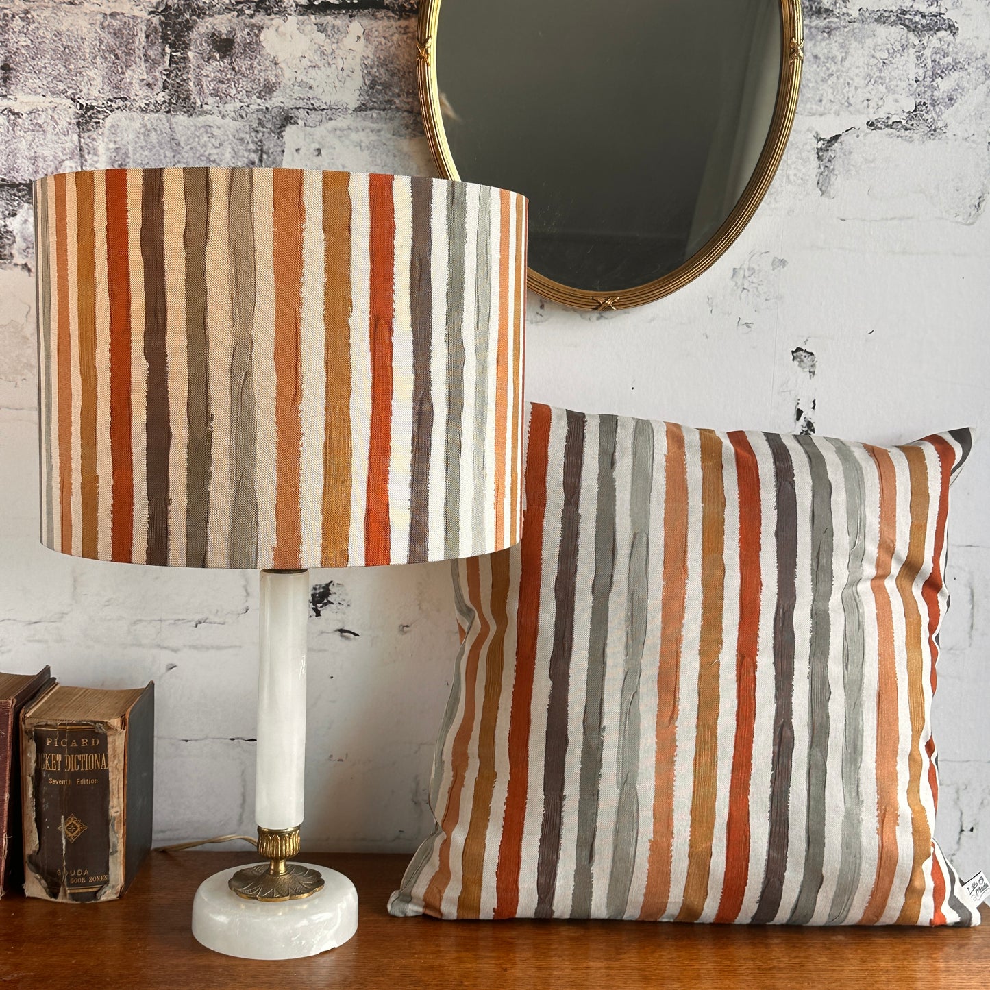 LAMPENKAP VERF STREEPJE