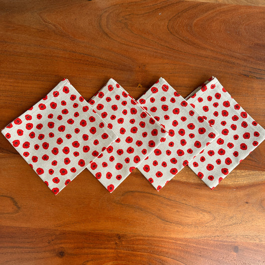 SERVETTEN KLEINE KLAPROOSJES