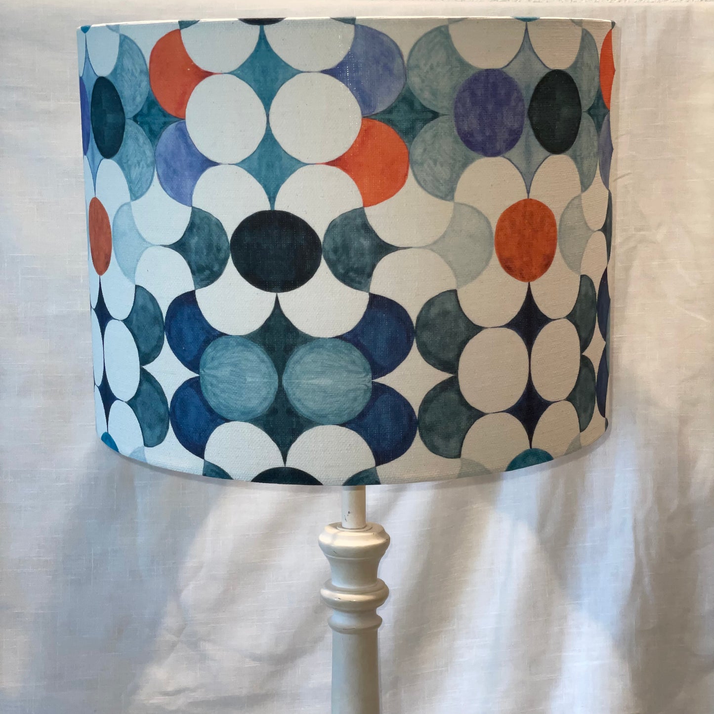 LAMPENKAP RETRO BLAUW