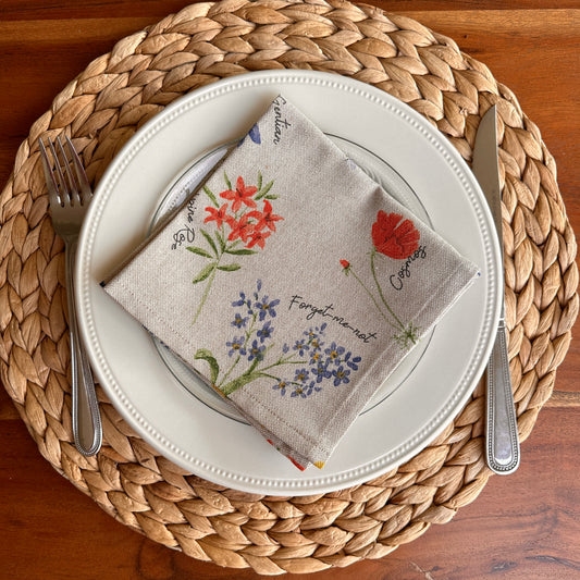 SERVETTEN ALPEN WEIDE BLOEMEN