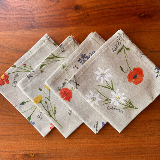 SERVETTEN ALPEN WEIDE BLOEMEN