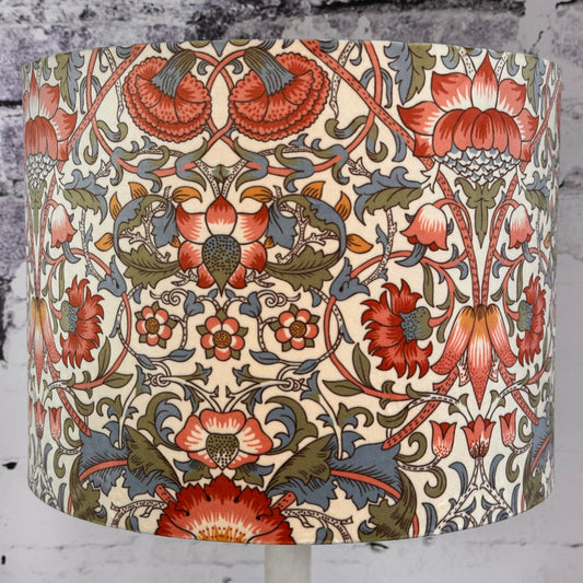 LAMPENKAP KLEURRIJKE BLOEMEN VELOURS