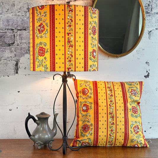NIEUW!!!  LAMPENKAP PROVENCE OKERGEEL