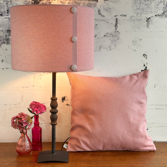 LAMPENKAP ROZE DIAMANT