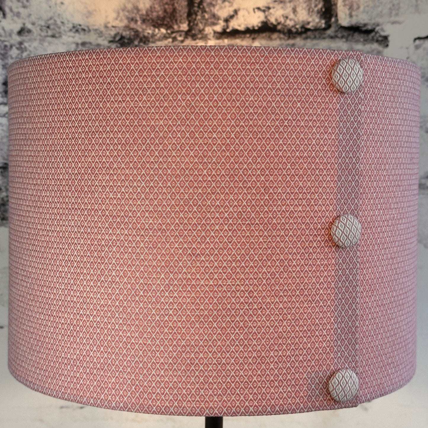LAMPENKAP ROZE DIAMANT