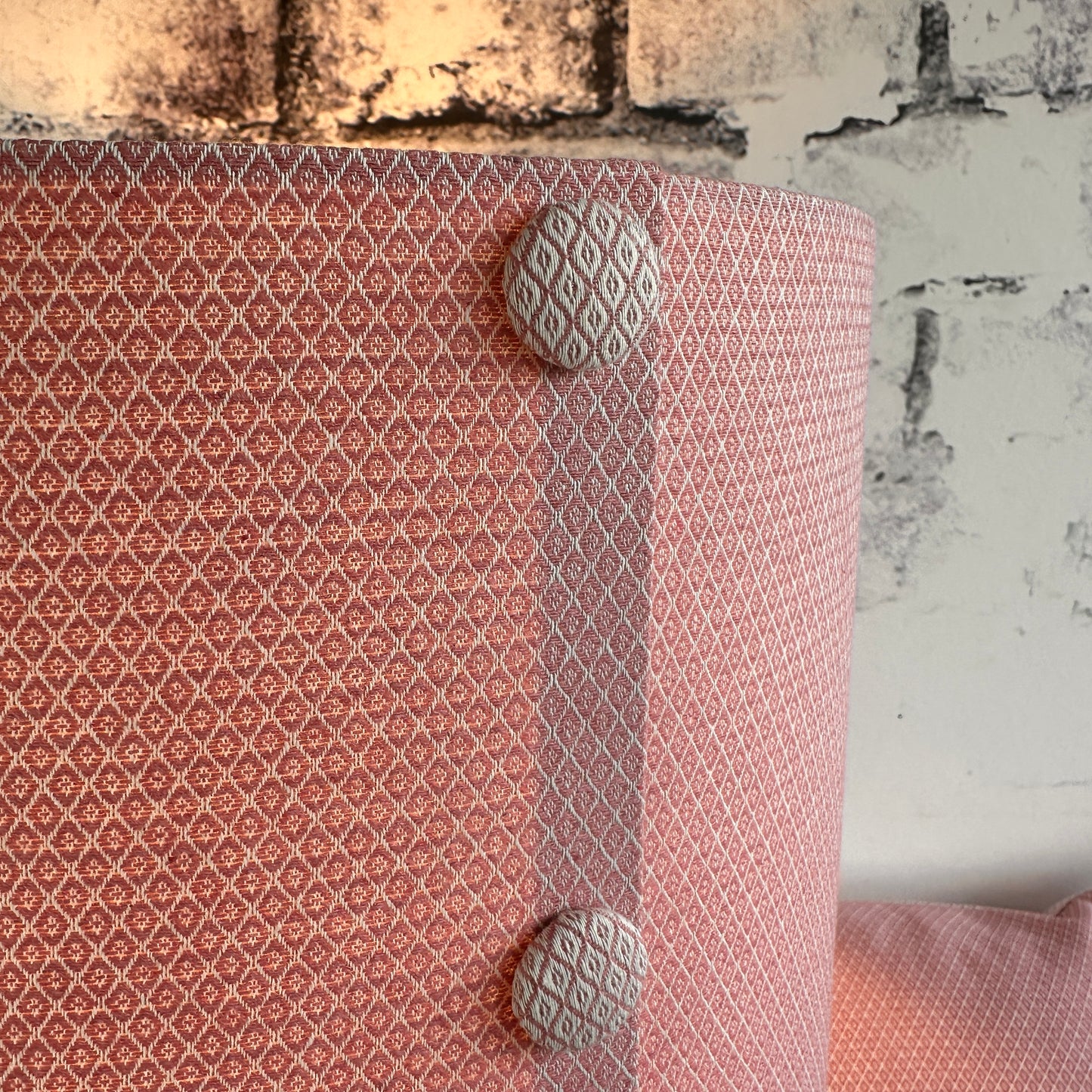 LAMPENKAP ROZE DIAMANT