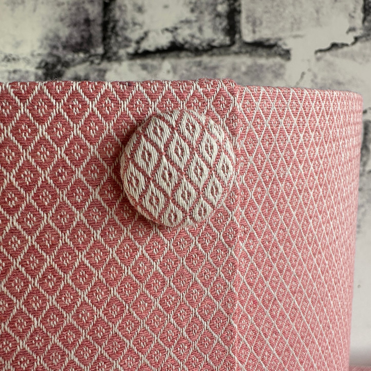 LAMPENKAP ROZE DIAMANT