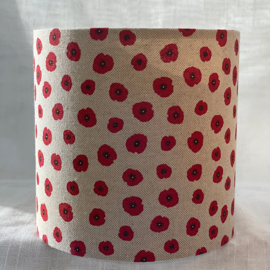 LAMPENKAP KLEINE RODE KLAPROOSJES